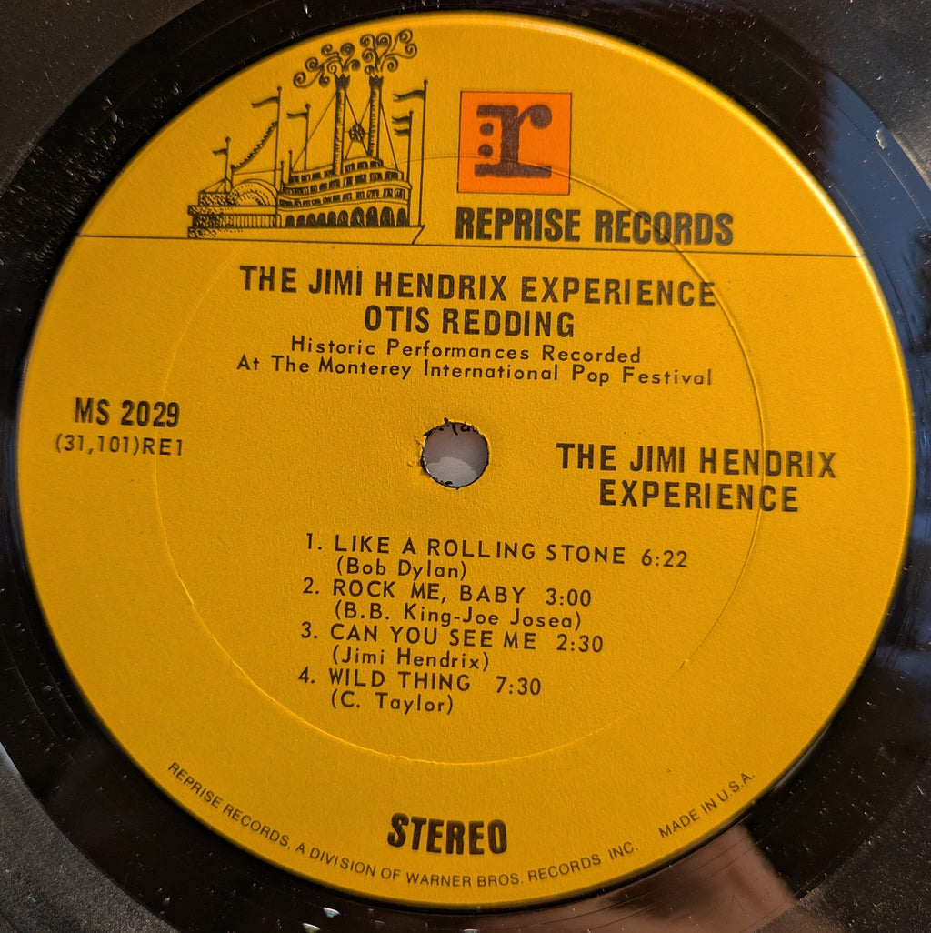 Otis Redding - Historic Performances Recorded At The Monterey International Pop Festival (VINYL) | Near Mint (NM) Very Good Plus (VG+)