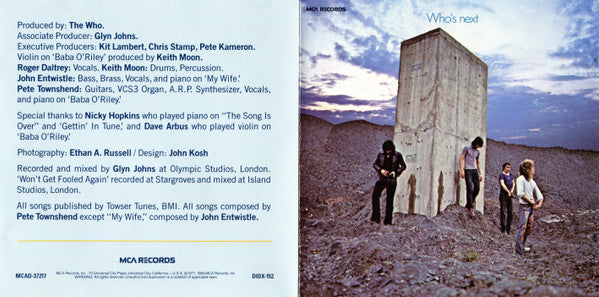 The Who - Who's Next (CD) | Near Mint- (NM-) Near Mint- (NM-)