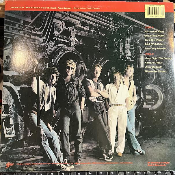 REO Speedwagon - Wheels Are Turnin' (VINYL) | Near Mint- (NM-) Excellent (EX)