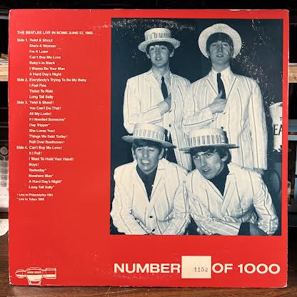 The Beatles - Roma (2xVINYL) | Near Mint- (NM-) Excellent (EX)