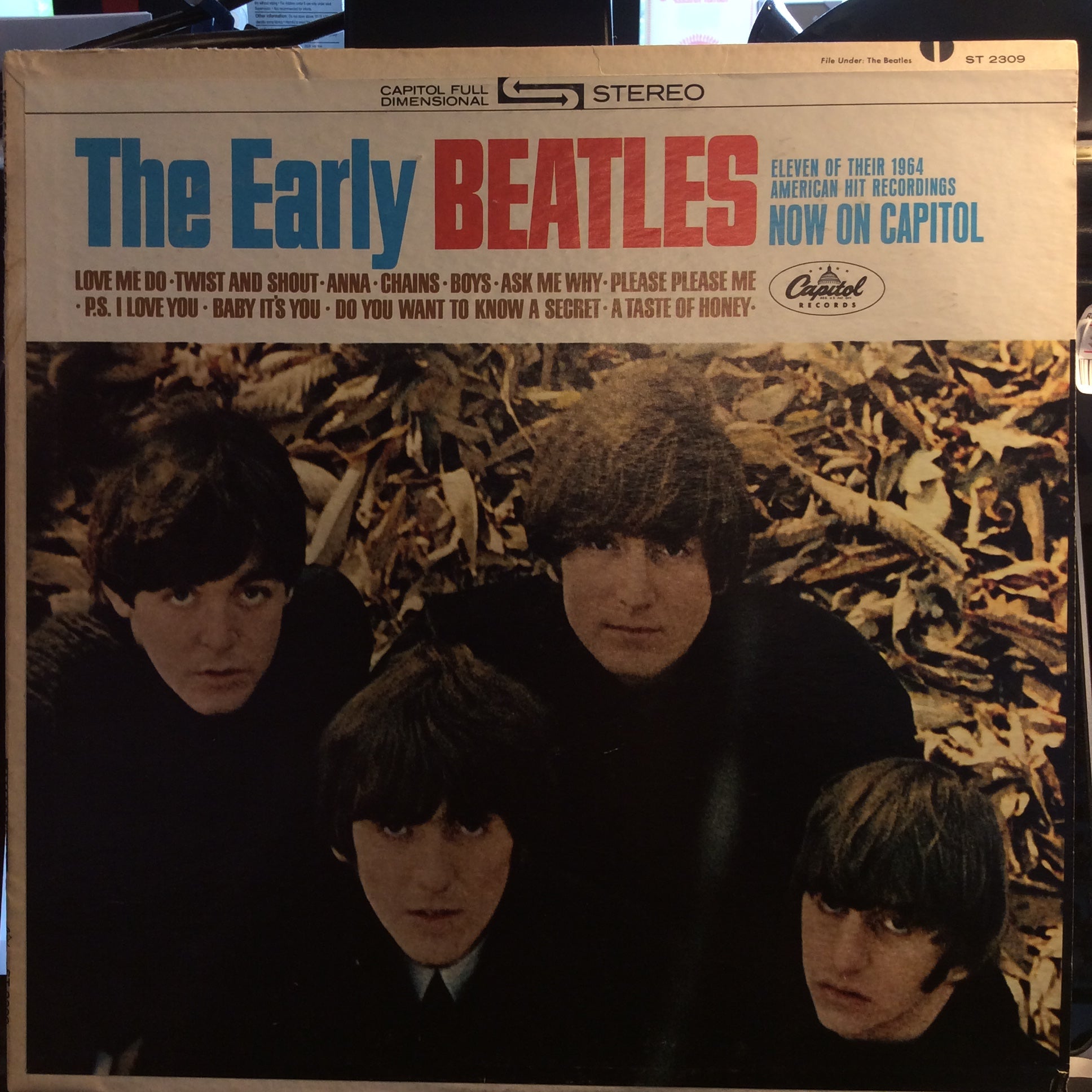 The Beatles - The Early Beatles (VINYL) | Near Mint- (NM-) Excellent (EX)