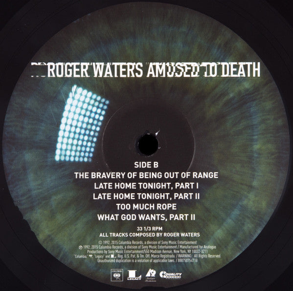 Roger Waters - Amused To Death (2xVINYL) |