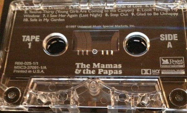 The Mamas & The Papas - Their Greatest Hits And Finest Performances (3x CASSETTE) | Near Mint- (NM-) Excellent+ (EX+)