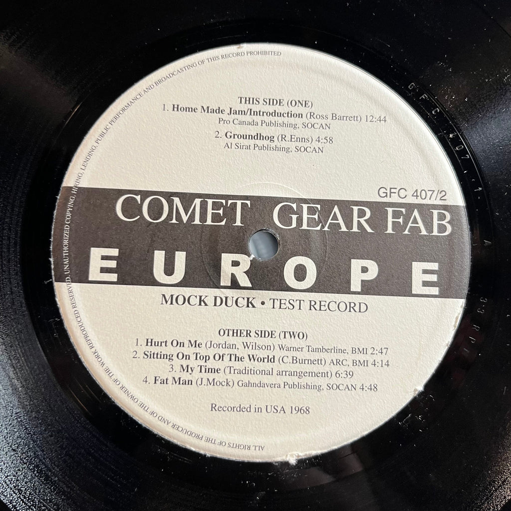 Mock Duck - Test Record (2xVINYL) | Near Mint- (NM-) Excellent (EX)