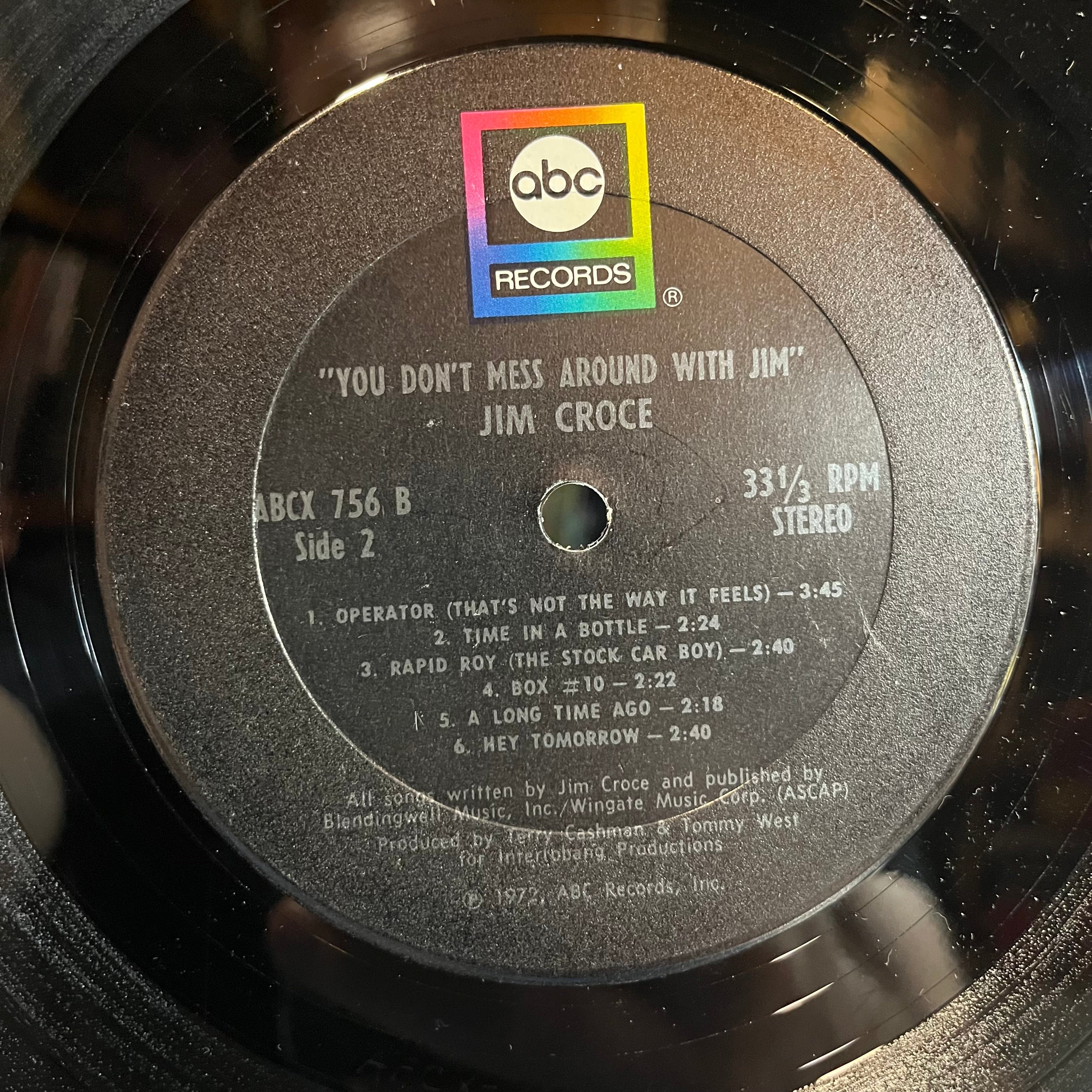 Jim Croce - You Don't Mess Around With Jim (VINYL) | Near Mint- (NM-) Very Good Plus (VG+)
