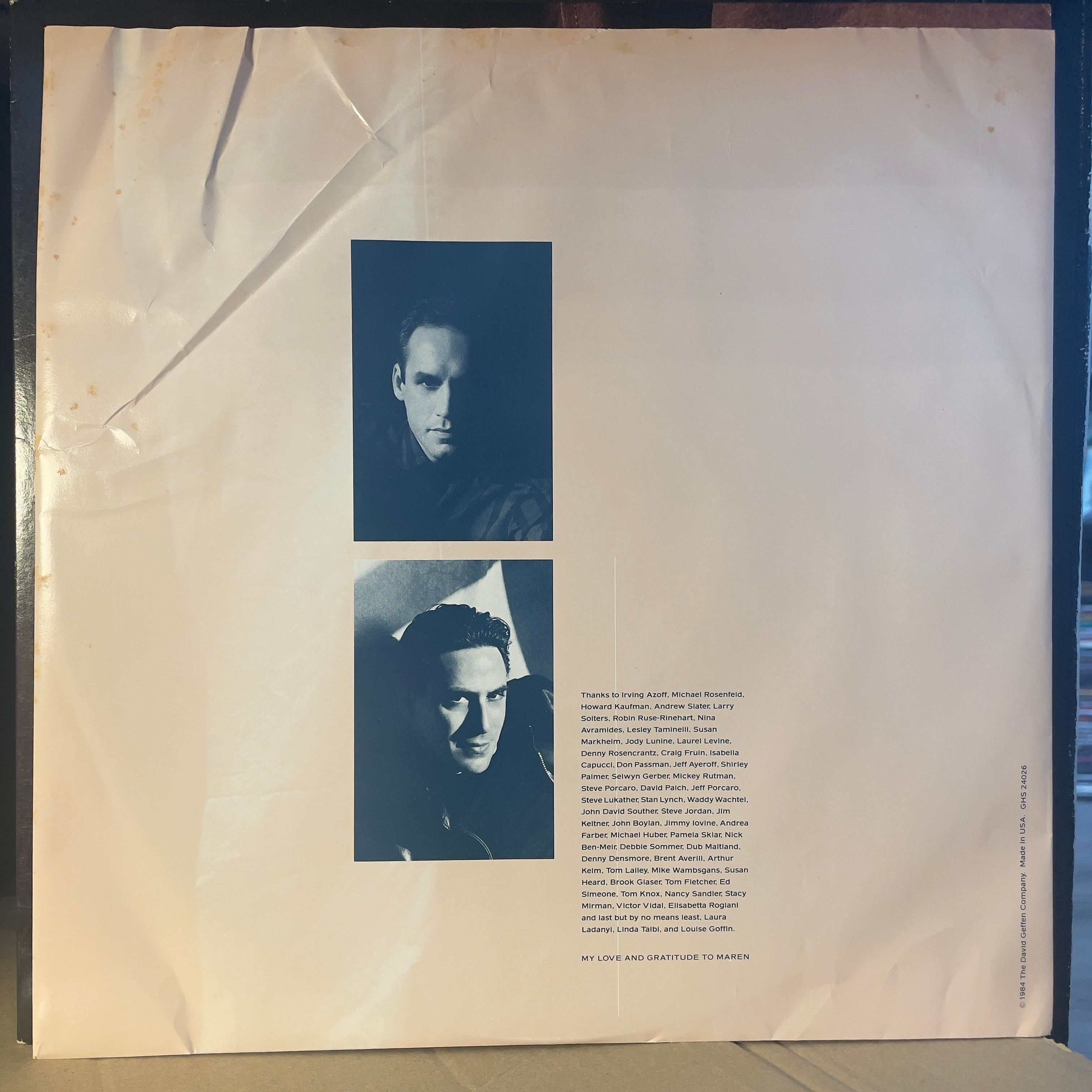 Don Henley - Building The Perfect Beast (VINYL) | Near Mint- (NM-) Excellent (EX)