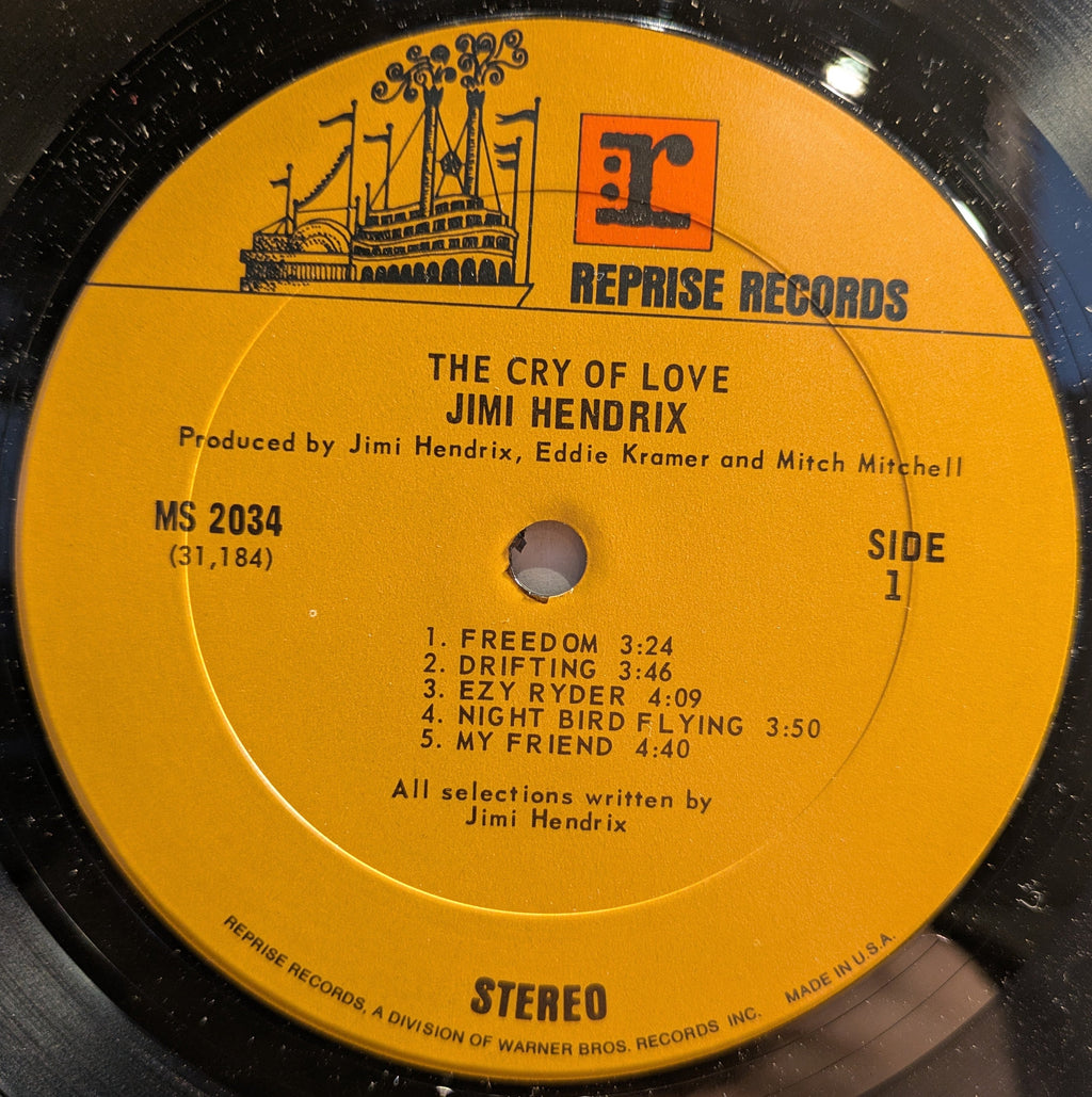 The Cry Of Love (VINYL) | Excellent+ (EX+) Near Mint (NM)