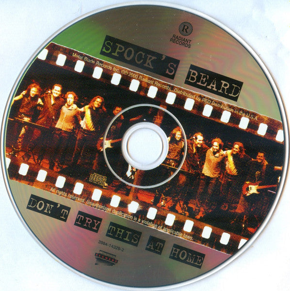 Spock's Beard - Don't Try This At Home (CD) | Near Mint- (NM-) Near Mint- (NM-)