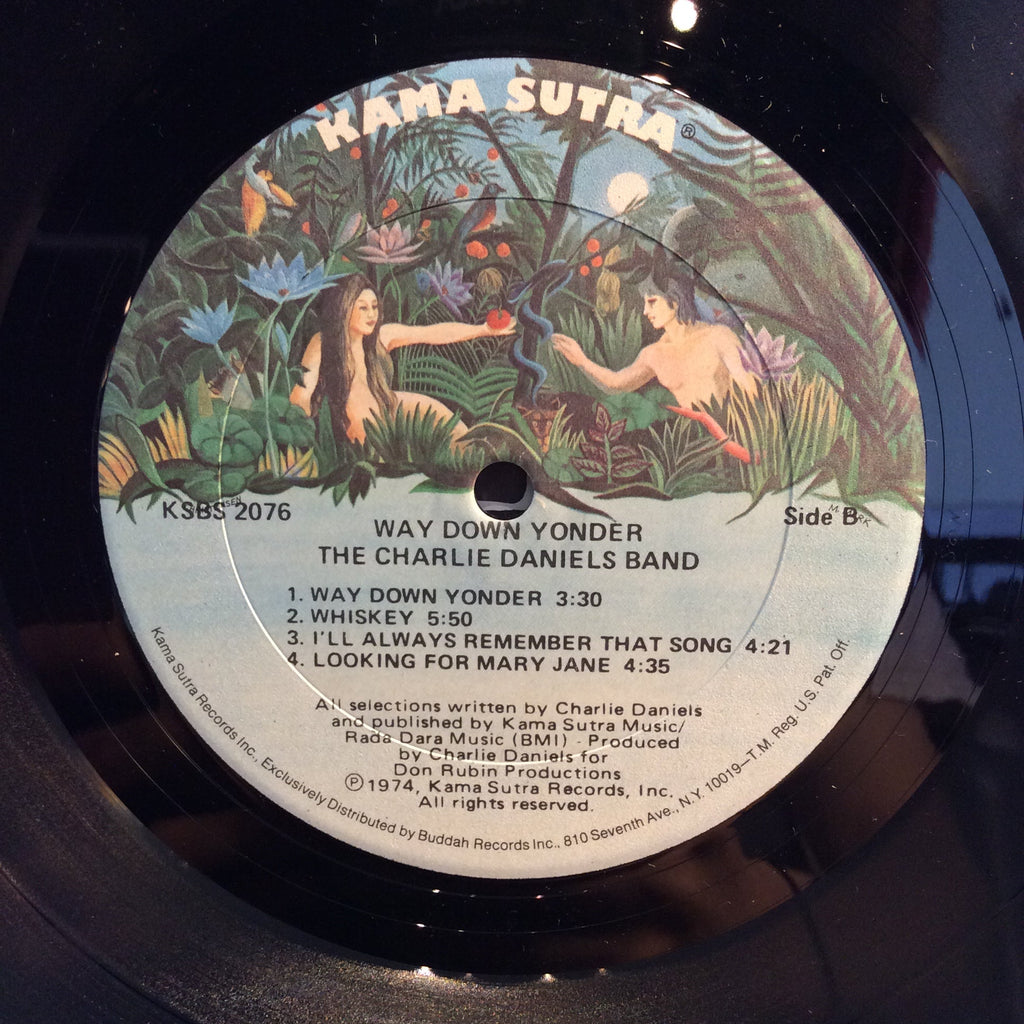 The Charlie Daniels Band - Way Down Yonder (VINYL) | Near Mint- (NM-) Excellent (EX)