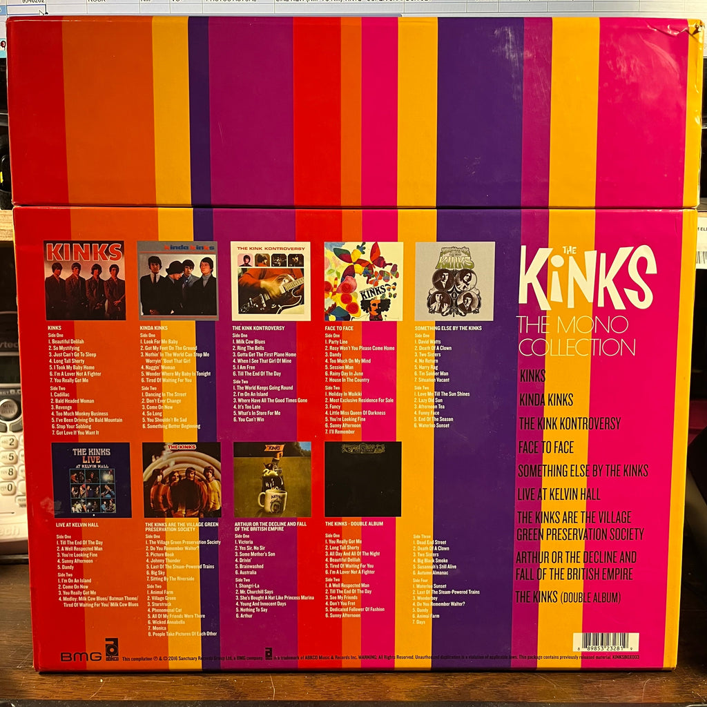 The Kinks - The Mono Collection (10xVINYL BOX SET) | Near Mint- (NM-) Very Good Plus (VG+)