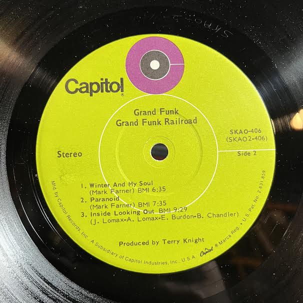 Grand Funk Railroad - Grand Funk (VINYL) | Near Mint- (NM-) Very Good (VG)