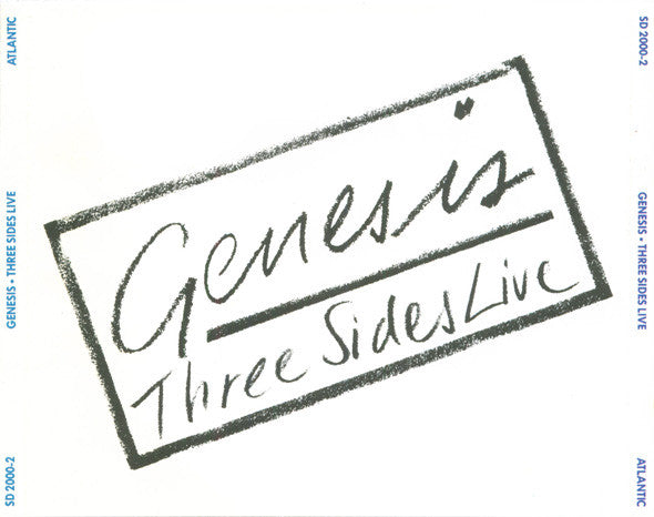 Genesis - Three Sides Live (2xCD) | Near Mint- (NM-) Near Mint- (NM-)