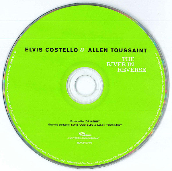 Elvis Costello - The River In Reverse (CD) | Near Mint- (NM-) Excellent (EX)