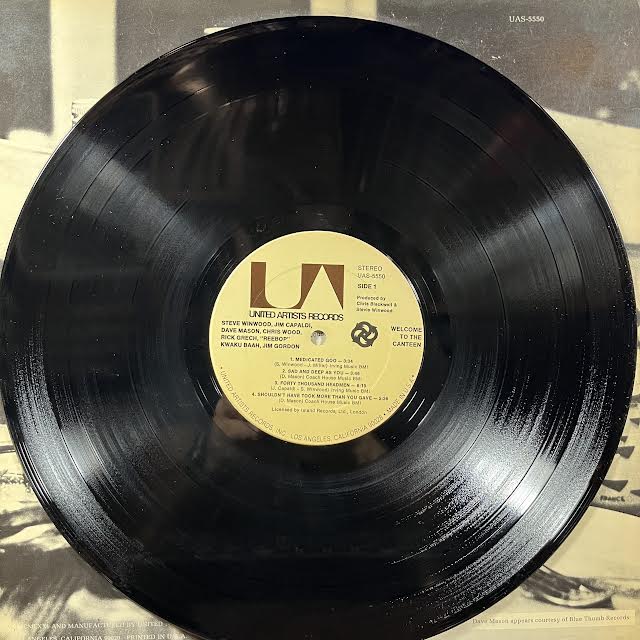 Welcome To The Canteen (VINYL) | Near Mint- (NM-) Near Mint- (NM-)