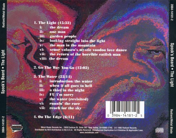 Spock's Beard - The Light (CD) | Near Mint- (NM-) Near Mint- (NM-)