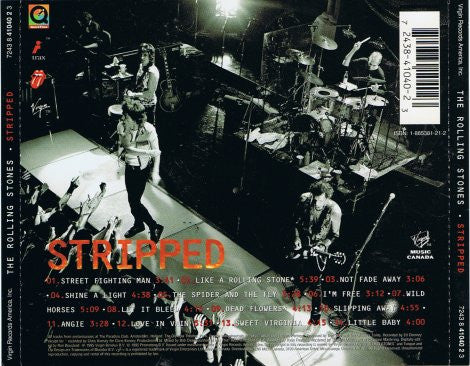 The Rolling Stones - Stripped (CD) | Near Mint (NM) Near Mint (NM)