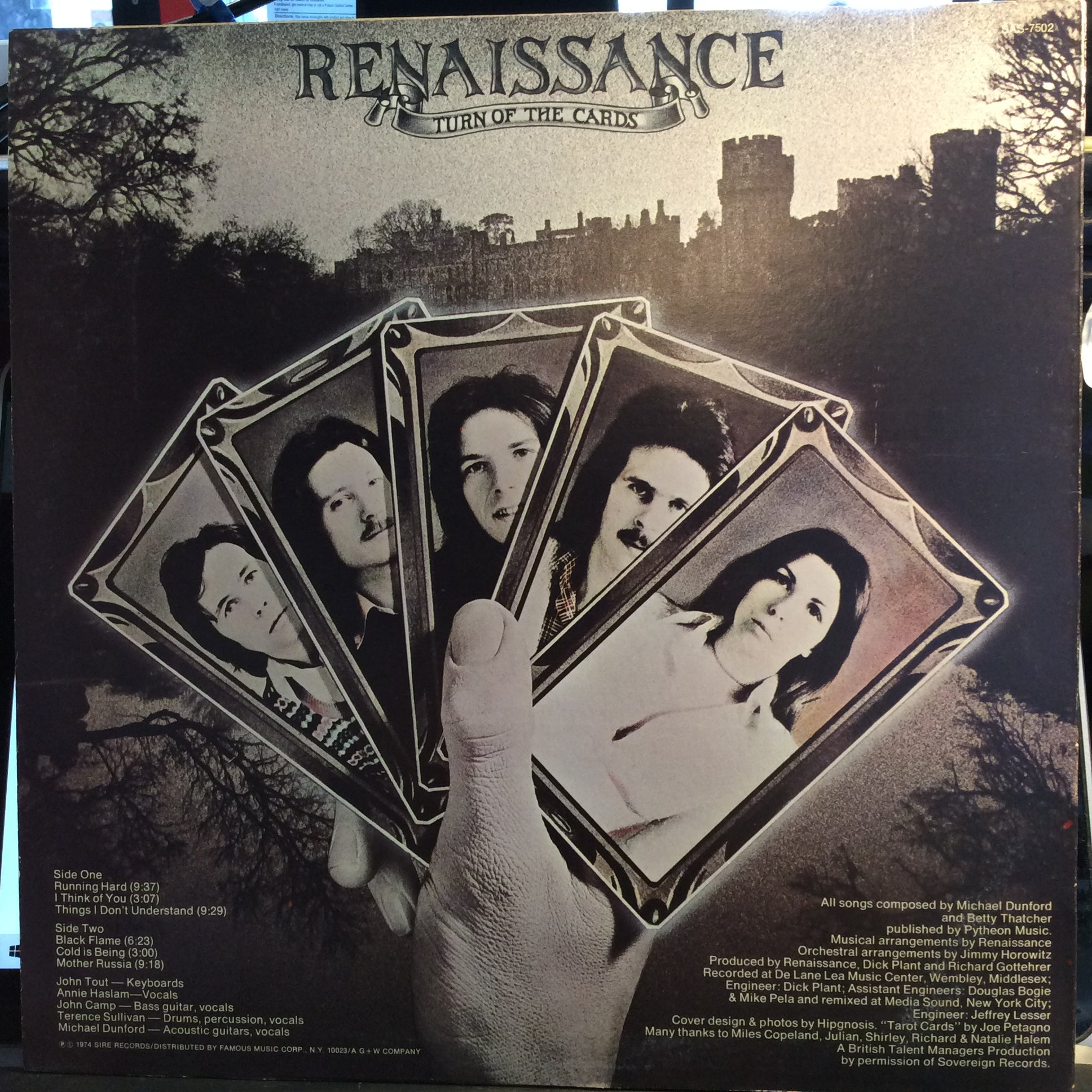 Renaissance (4) - Turn Of The Cards (VINYL) | Near Mint- (NM-) Near Mint (NM)