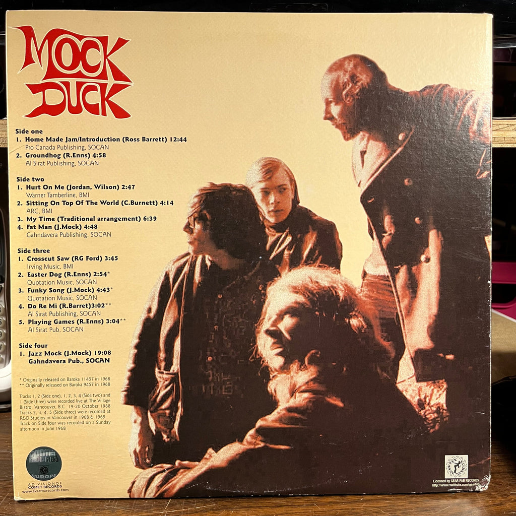 Mock Duck - Test Record (2xVINYL) | Near Mint- (NM-) Excellent (EX)