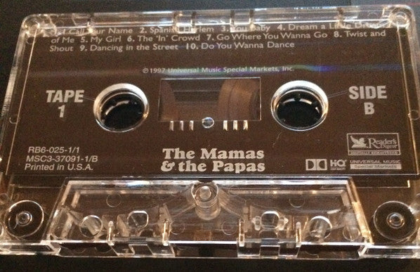 The Mamas & The Papas - Their Greatest Hits And Finest Performances (3x CASSETTE) | Near Mint- (NM-) Excellent+ (EX+)
