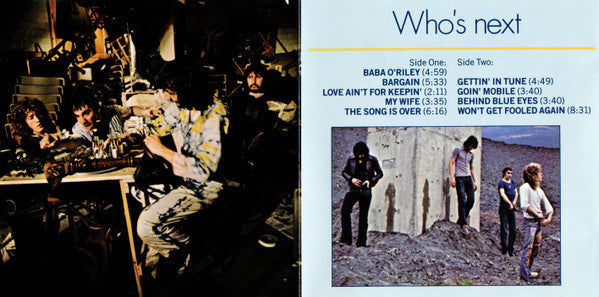 The Who - Who's Next (CD) | Near Mint- (NM-) Near Mint- (NM-)