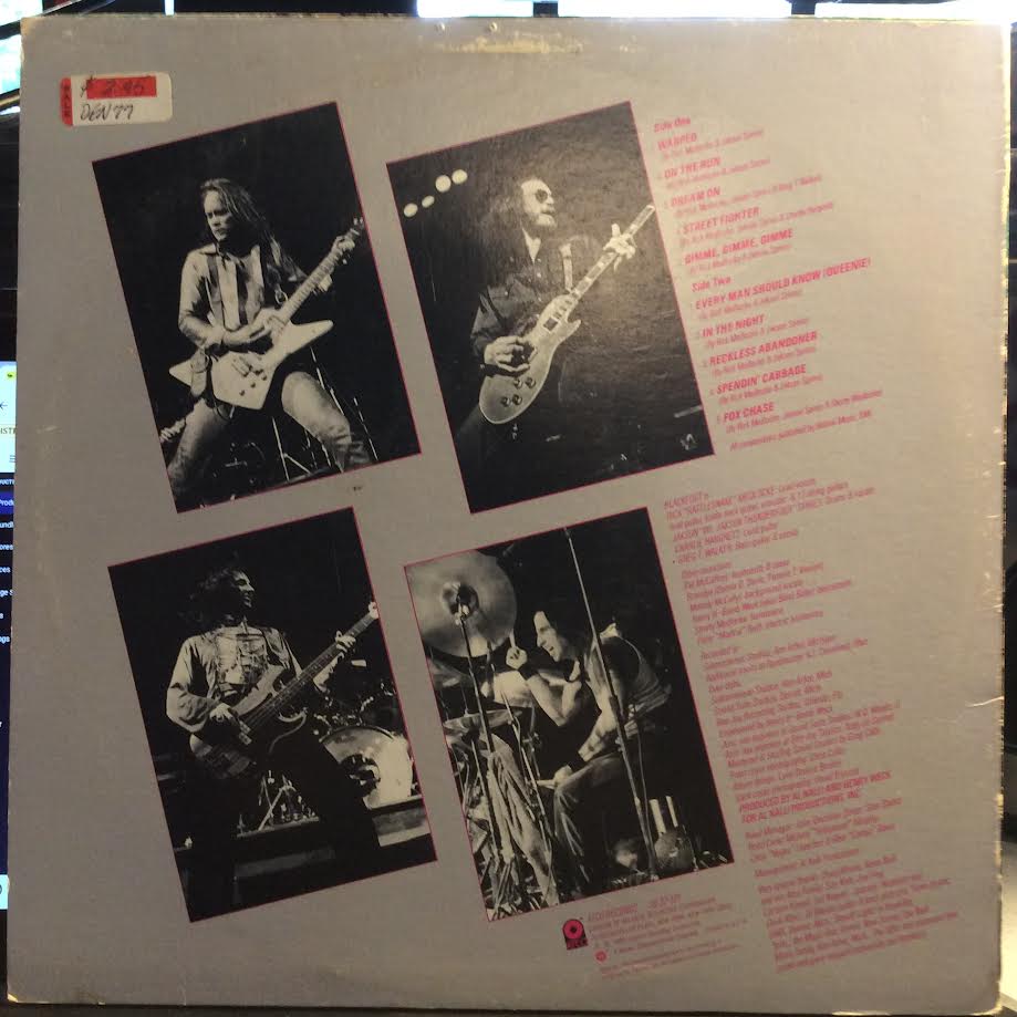 Blackfoot (3) - Tomcattin' (VINYL) | Near Mint- (NM-) Very Good Plus (VG+)