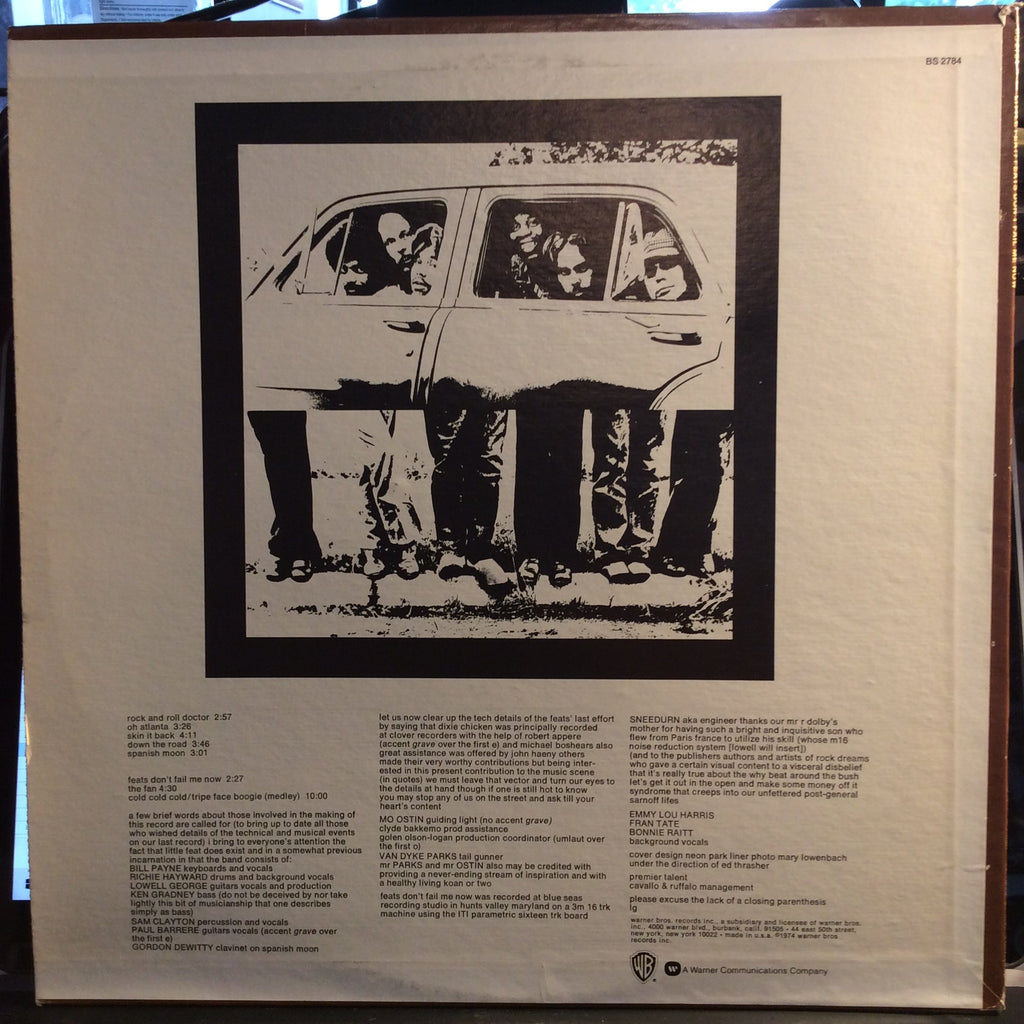 Little Feat - Feats Don't Fail Me Now (VINYL) | Near Mint- (NM-) Excellent+ (EX+)