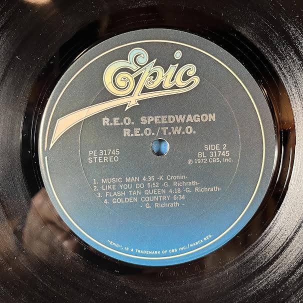 REO Speedwagon - R.E.O./T.W.O. (VINYL) | Near Mint- (NM-) Excellent (EX)
