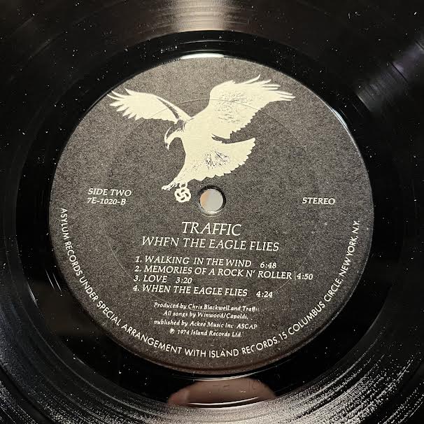 Traffic - When The Eagle Flies (VINYL) | Near Mint (NM) Excellent (EX)