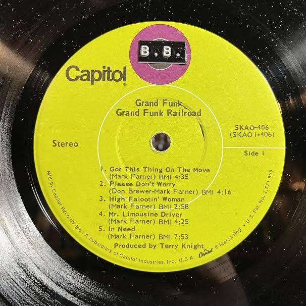 Grand Funk Railroad - Grand Funk (VINYL) | Near Mint- (NM-) Very Good (VG)