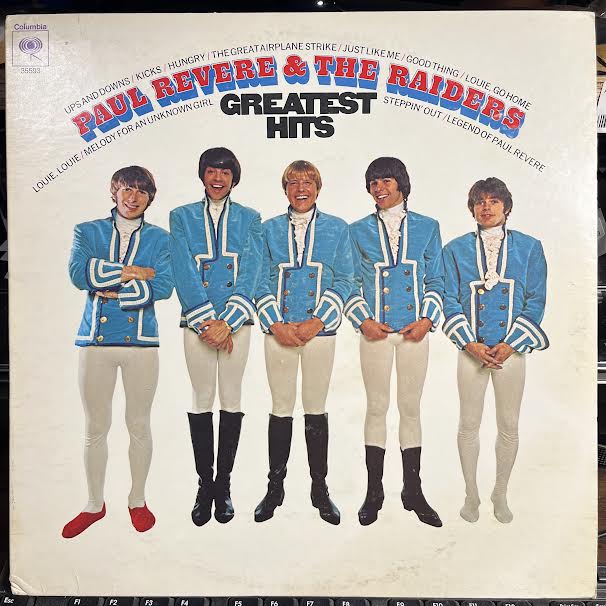 Paul Revere & The Raiders - Greatest Hits (VINYL) | Near Mint (NM) Excellent (EX)