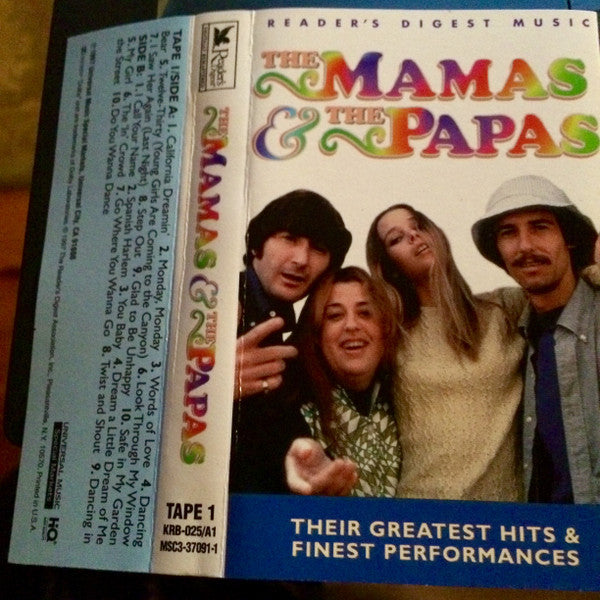 The Mamas & The Papas - Their Greatest Hits And Finest Performances (3x CASSETTE) | Near Mint- (NM-) Excellent+ (EX+)