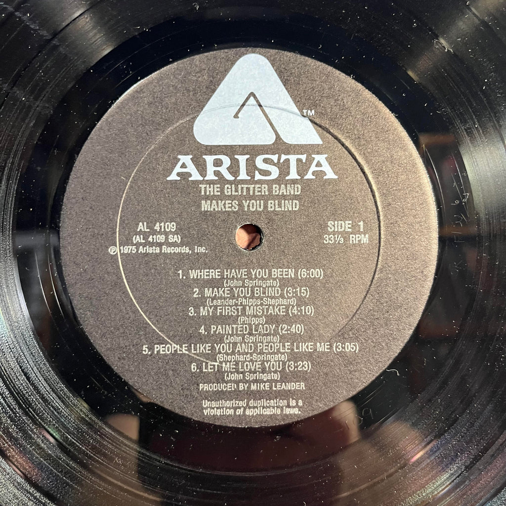 The Glitter Band - Makes You Blind *REPRESS* | Near Mint (NM) Excellent (EX)