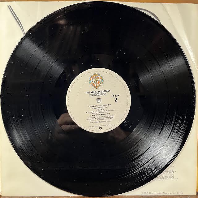 The Who - Face Dances (VINYL) | Near Mint- (NM-) Near Mint- (NM-)