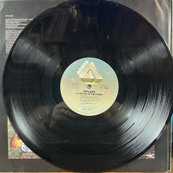 Outlaws - In The Eye Of The Storm (VINYL) | Near Mint- (NM-) Excellent+ (EX+)