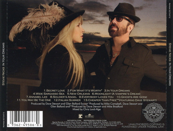 Stevie Nicks - In Your Dreams (CD) | Near Mint- (NM-) Near Mint- (NM-)
