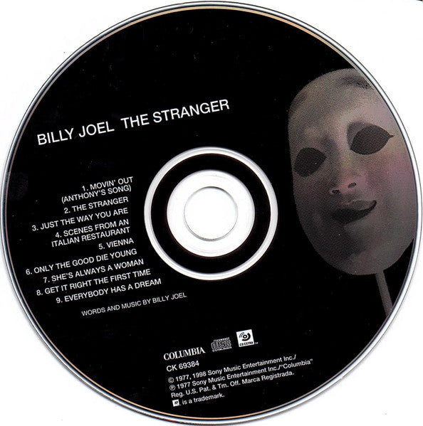 Billy Joel - The Stranger (CD) | Near Mint- (NM-) Near Mint- (NM-)