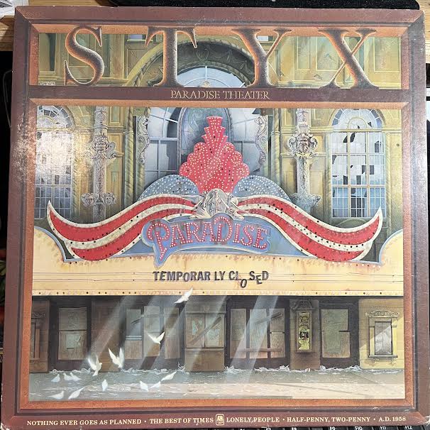 Styx - Paradise Theatre (VINYL) | Near Mint- (NM-) Excellent (EX)