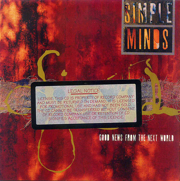 Simple Minds - Good News From The Next World (CD) | Near Mint- (NM-) Near Mint- (NM-)