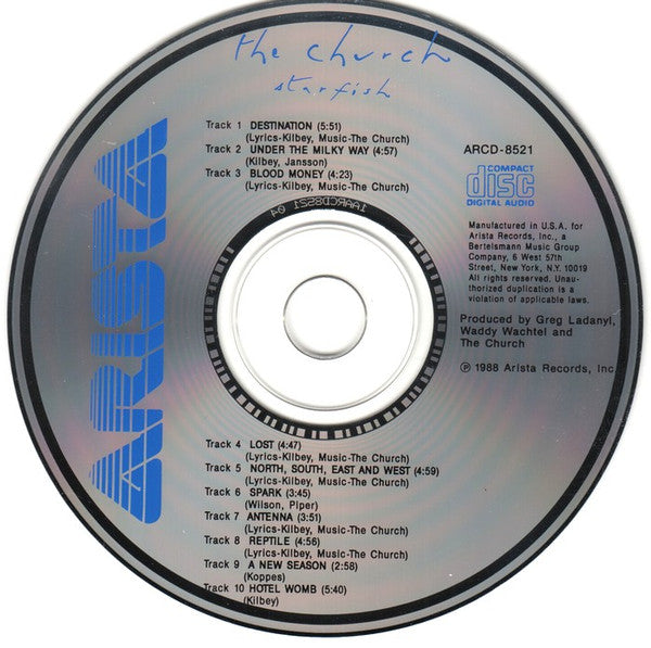 The Church - Starfish (CD) | Near Mint- (NM-) Near Mint- (NM-)