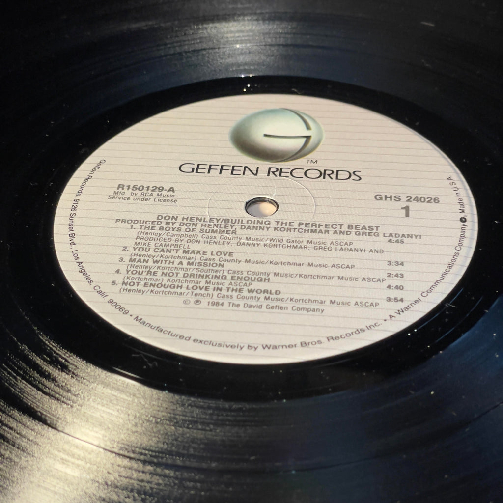 Don Henley - Building The Perfect Beast (VINYL) | Near Mint- (NM-) Excellent (EX)