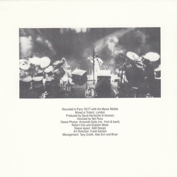 Genesis - Seconds Out (2xCD) | Near Mint- (NM-) Near Mint- (NM-)