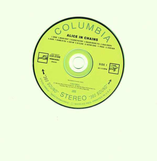 Alice In Chains - Alice In Chains | Near Mint (NM) Near Mint (NM)