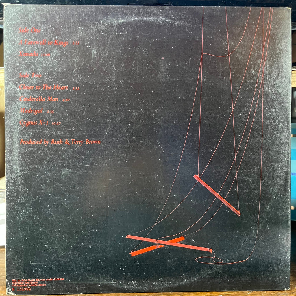Rush - A Farewell To Kings (VINYL) | Near Mint (NM or M-) Excellent (EX)