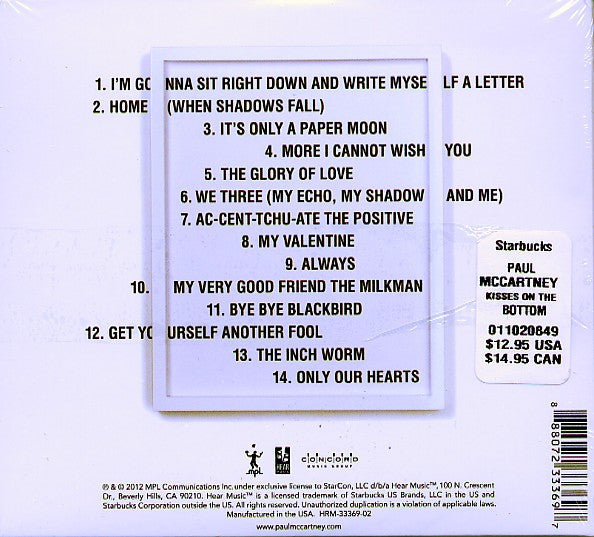 Paul McCartney - Kisses On The Bottom *CD* | Near Mint (NM) Near Mint (NM)