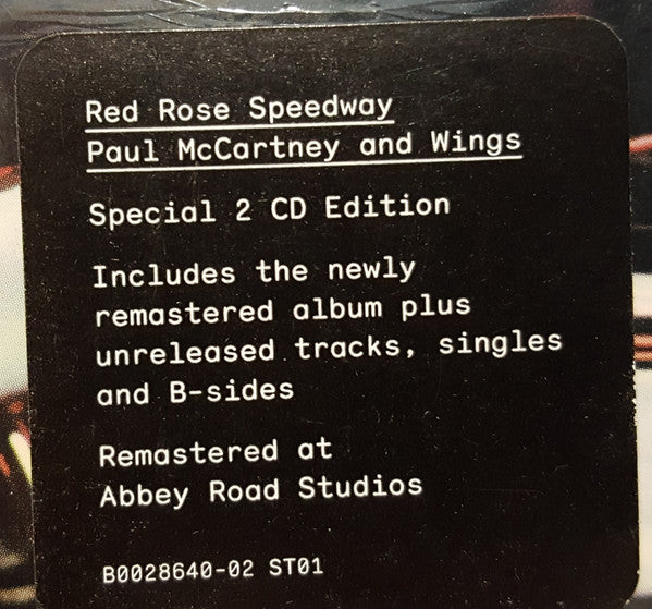 Wings (2) - Red Rose Speedway (2xCD) | Near Mint (NM) Near Mint (NM)