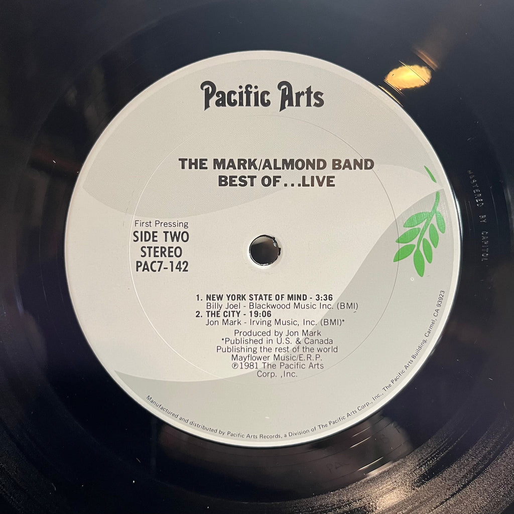 Mark-Almond - Best Of ... Live (LP) | Near Mint (NM) Excellent+ (EX+)