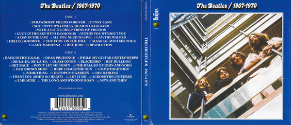 The Beatles - 1967-1970 | Near Mint (NM) Near Mint (NM)