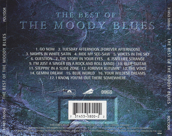 The Moody Blues - The Best Of The Moody Blues (CD) | Near Mint (NM) Near Mint (NM)