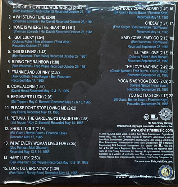 Elvis Presley - The Complete Masters Collection (36xCD 7" VINYL BOX SET) | Near Mint (NM or M-)