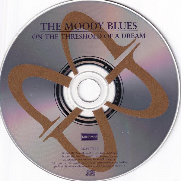The Moody Blues - On The Threshold Of A Dream (CD) | Near Mint (NM) Excellent+ (EX+)